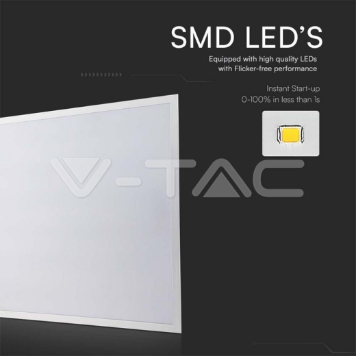 Panel LED 36W 600x600mm Retroiluminado 120lm/W 6500K 10uds/SET - 8