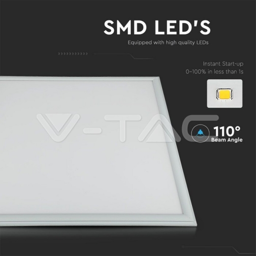 Panel LED 40W 60x60cm 6400K incl Driver 6PCS/SET - 7