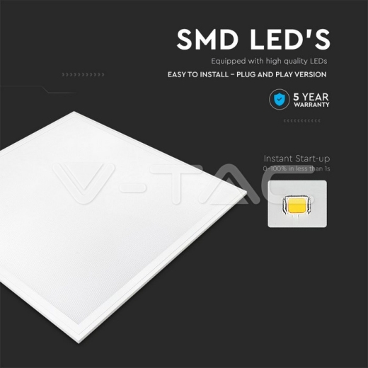 LED Panel Light SAMSUNG Chip 29W 595x595mm 120 lm/W 4000K 5 Years Waranty - 4