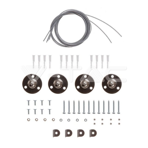 Suspended Mounting Kit for LED Panels - 3