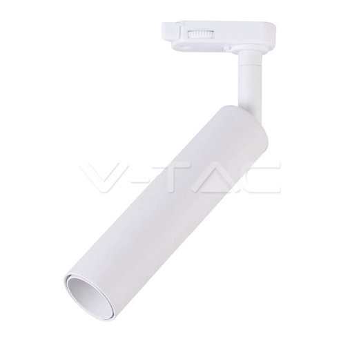 15W LED Tracklight SAMSUNG Chip White Body 4000K - 1