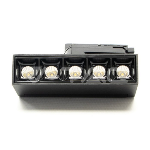 Foco de carril lineal 12W LED SAMSUNG Chip negro 5700K - 2