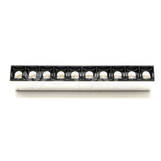 25W LED Linear Trackight SAMSUNG Chip White Body 2700K - 2