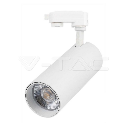 30W LED COB Tracklight 3 in 1 White Body - 1