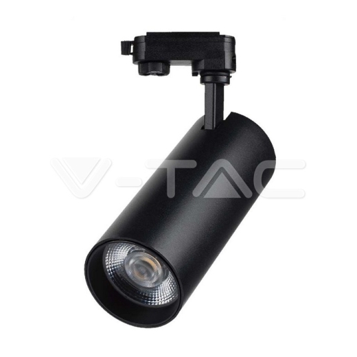 30W LED COB Tracklight 3 in 1 Black Body - 1