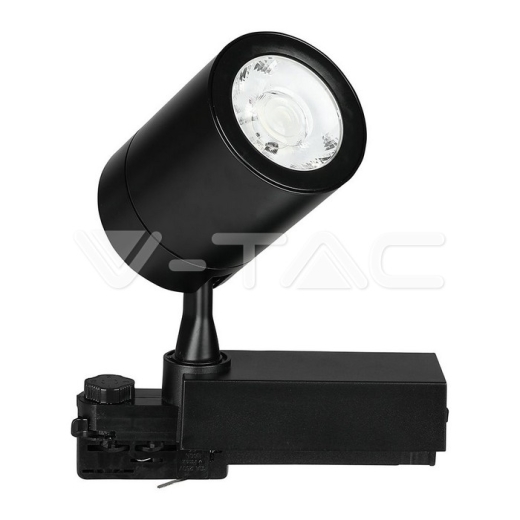 Foco de Carril LED 35W Cuerpo Negro 3000K - 3