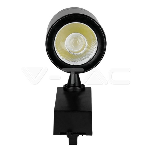Foco de Carril LED 35W Cuerpo Negro 3000K - 4