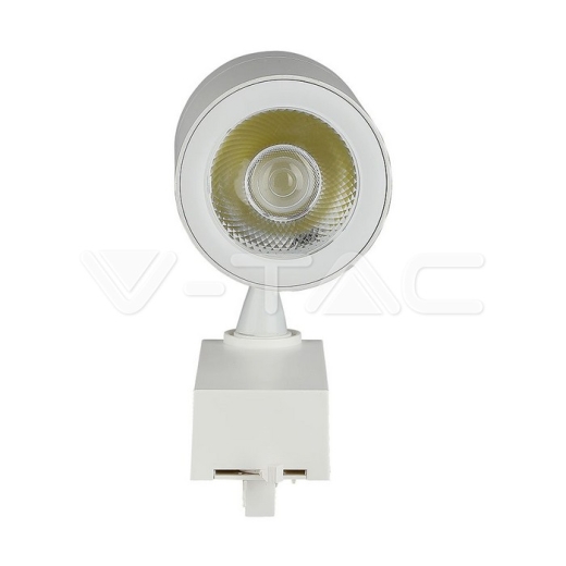 Foco Carril LED 35W Cuerpo Blanco 6500K - 4