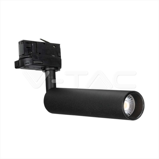 7W LED Tracklight SAMSUNG Chip Black Body 5000K - 1