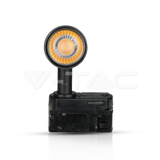 7W LED Tracklight SAMSUNG Chip Black Body 5000K - 3