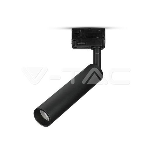 7W LED Tracklight SAMSUNG Chip Black Body 4000K - 1