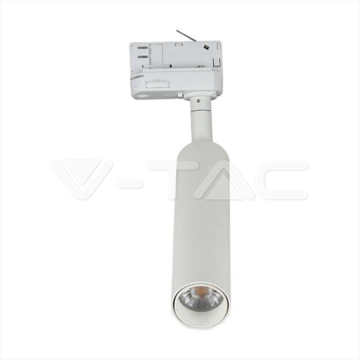 7W LED Tracklight SAMSUNG Chip White Body 4000K - 2