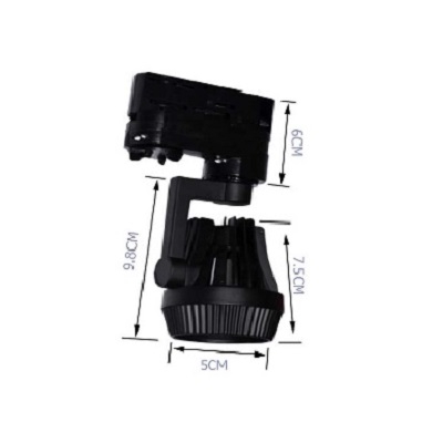 GU10 Fitting 4 Line Track White Body - 3