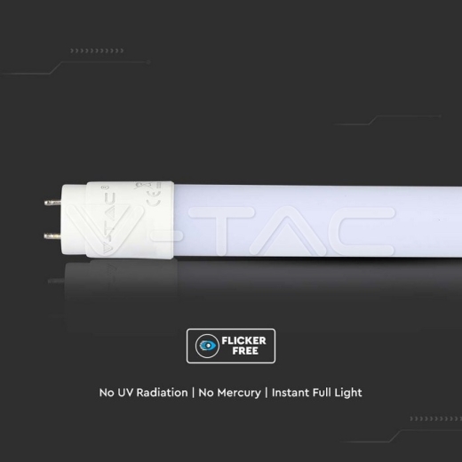 LED Tube T8 12W 120 cm Nano Plastic 4000K 160lm/W - 4