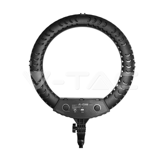 Anillo de luz LED de 55 W con 3 soportes para teléfono 3200 K-5800 K - 2