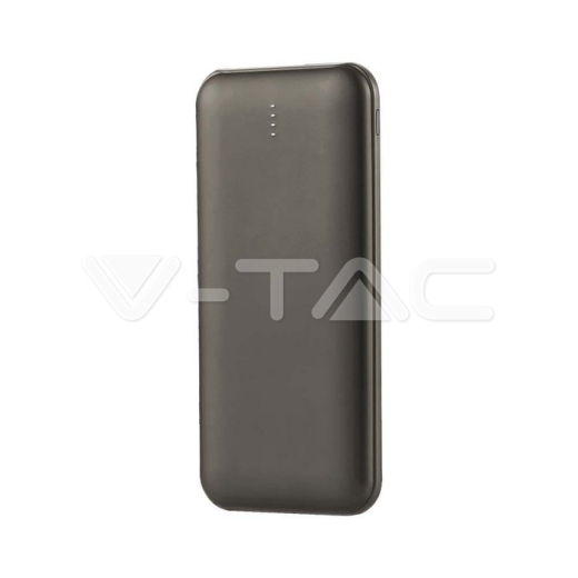10000mAh Power Bank 2A 30CM Type C Cable Grey - 1
