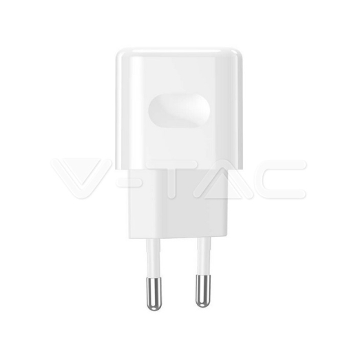 20W Charging Adapter With 1PD + 1 QC Port White - 3