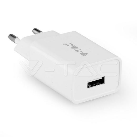 Cargador Tipo C y USB Cable blanco - 2