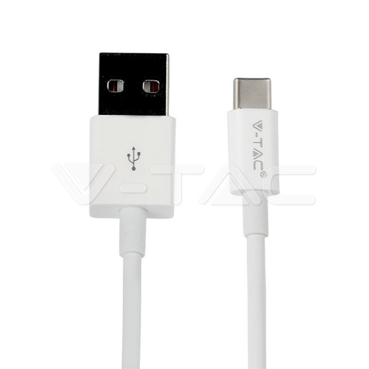 Cargador Tipo C y USB Cable blanco - 3