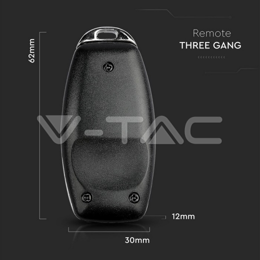 Interruptor remoto 3 botones IP54 - 6