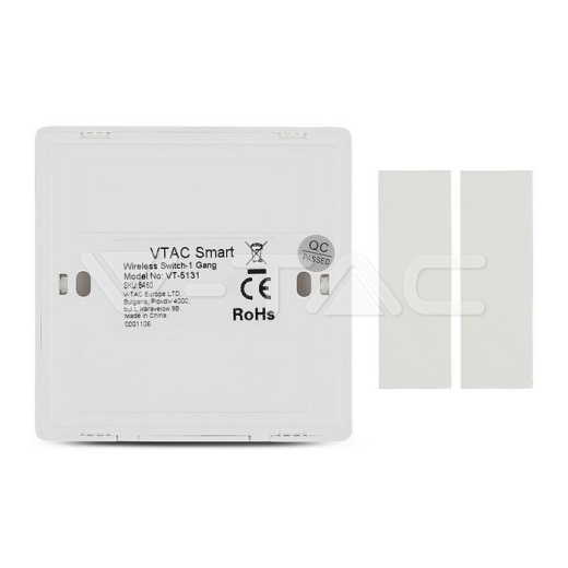 Interruptor Wireless 1 botón IP54 - 4