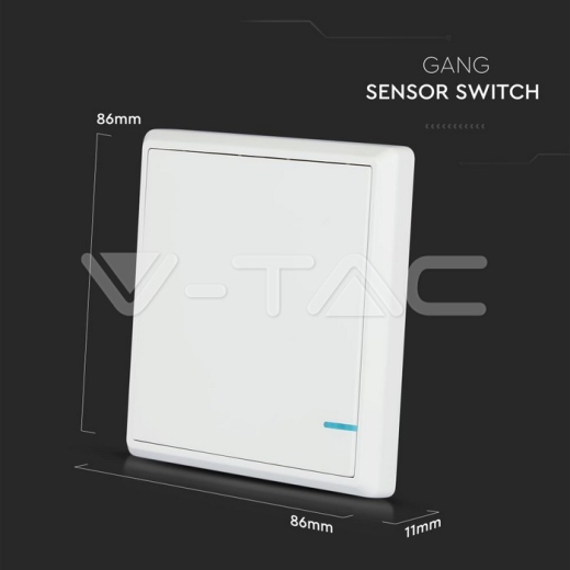 Interruptor Wireless 1 botón IP54 - 8