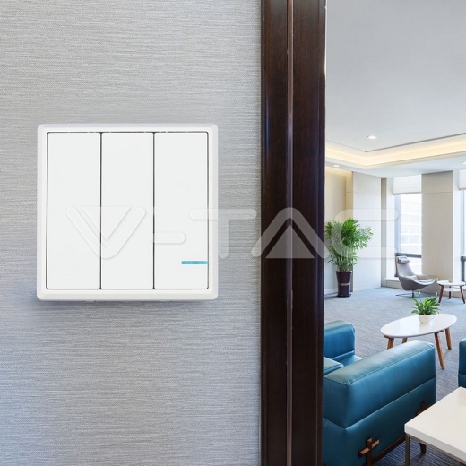Interruptor Wireless 3 botones IP54 - 8
