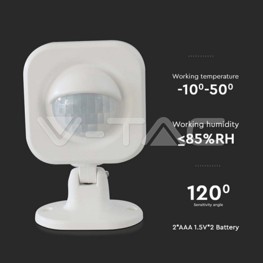 Sensor Wifi PIR Negro - 5