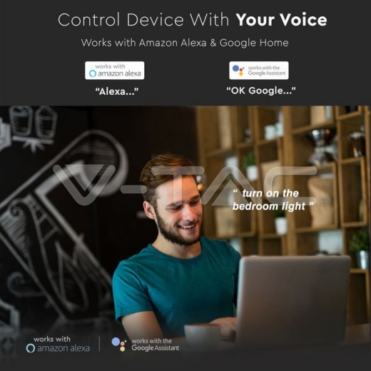 Wi-Fi Receiver Amazon Alexa Google Home Compatible - 7