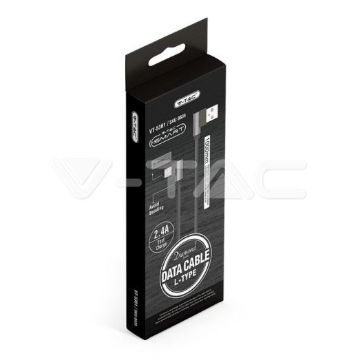 Micro cable USB 1m. Negro Diamond Series - 6