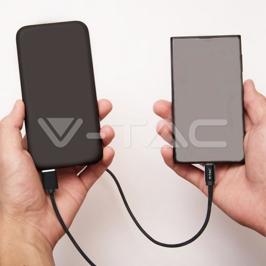 1m. Micro USB Cable Black Ruby Series - 5