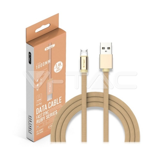 Micro cable USB 1m. Oro Ruby Series - 6