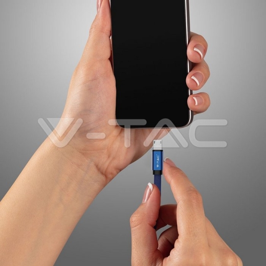 Micro cable USB 1m. Azul Ruby Series - 4