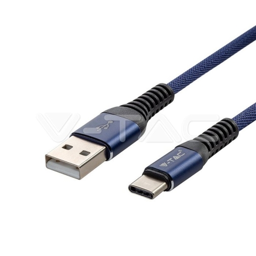 Cable USB 1m. Tipo C Azul Gold Series - 1