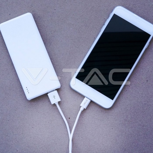 1m. Type C USB Cable White Silver Series - 5