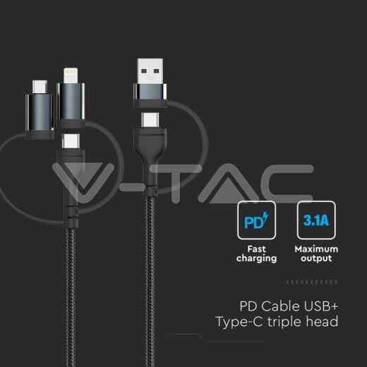 Cable de carga 2 en 3 - 2