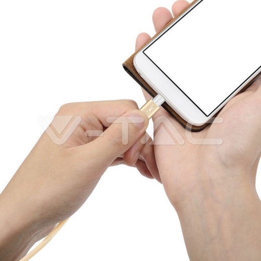 Cable USB 1m. Tipo C Oro Platinum Series - 6