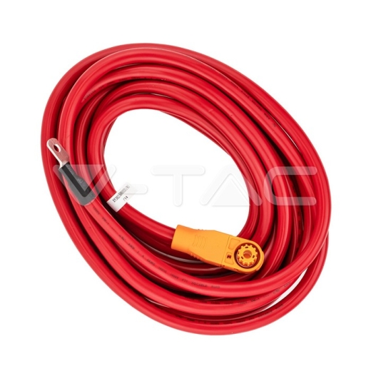 5m Power Cable "+" For Deye Set - 1