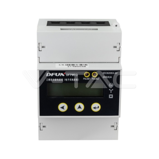 Contador Inteligente 3P 3x220V 3x5(63)A Directo RS485 - 2