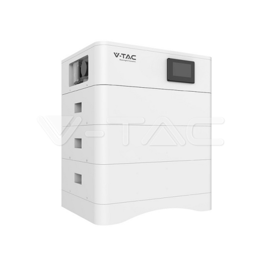 15.36kWh (5.12kWh x 3) Stackable LiFePO4 Battery System - 1