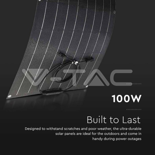 Panel Solar Flexible 100W para Estación de Energía Portátil (980*586*2.7mm) - 6