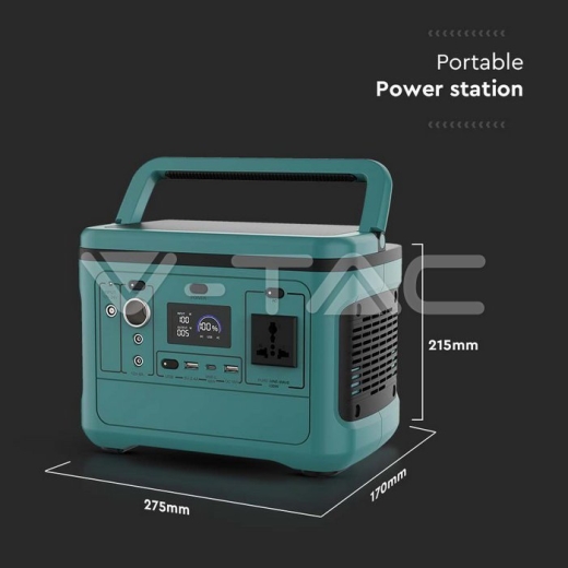 Estación de Energía Portátil 500W - 17