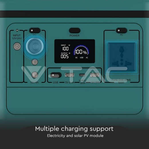 Estación de Energía Portátil 500W - 9