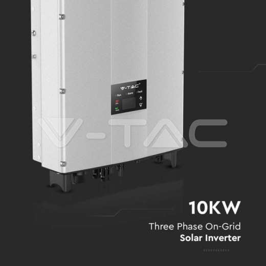 Inversor Solar De Red Trifásico 10kW Pantalla LCD, Interruptor de CC, IP65 - 5
