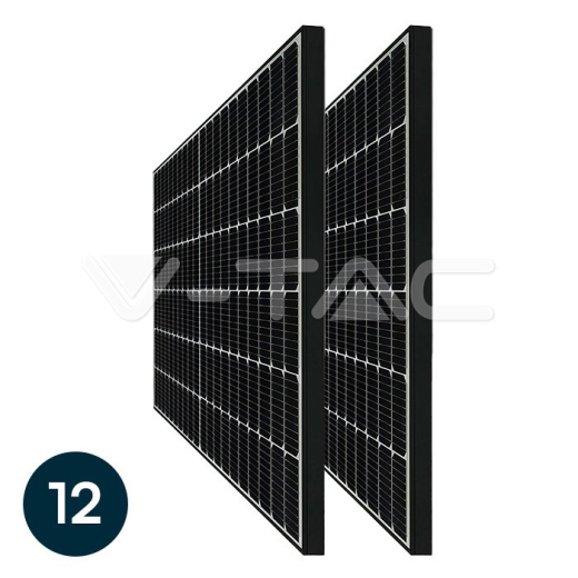 4.92kW Kit Panel Solar Monocristalino Marco Negro 12uds x 410W 35mm TIER 1 - 1