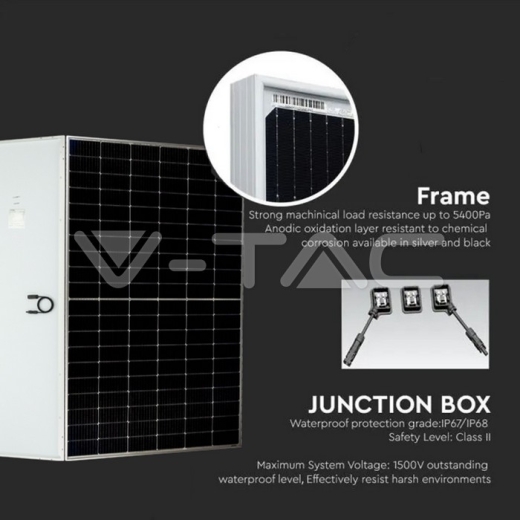 4.95 kW Kit Panel Solar Half Mono 11uds x 450W 1903x1134x35mm TIER 1 - 9