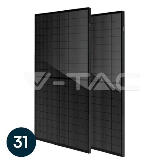 410W Panel Solar Monocristalino 1722x1134x35mm Marco Negro 31 uds/pallet TIER 1 - 1