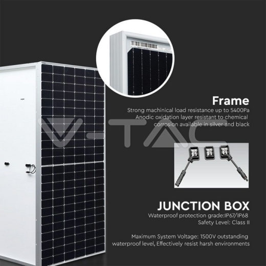 450W Panel Solar Monocristalino 2094x1038x35mm TIER 1 - 12
