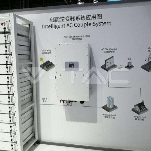 Inversor Híbrido 50kW y Sistema de batería 60kWh IP20 Interior - 7