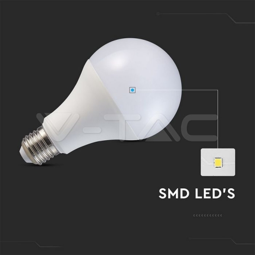 LED Bulb 20W A80 Е27 Thermoplastic 3000K - 2